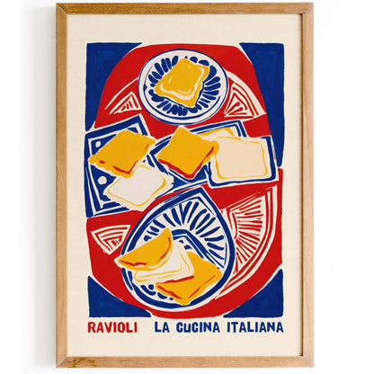 Italian Ravioli Wall Art Print