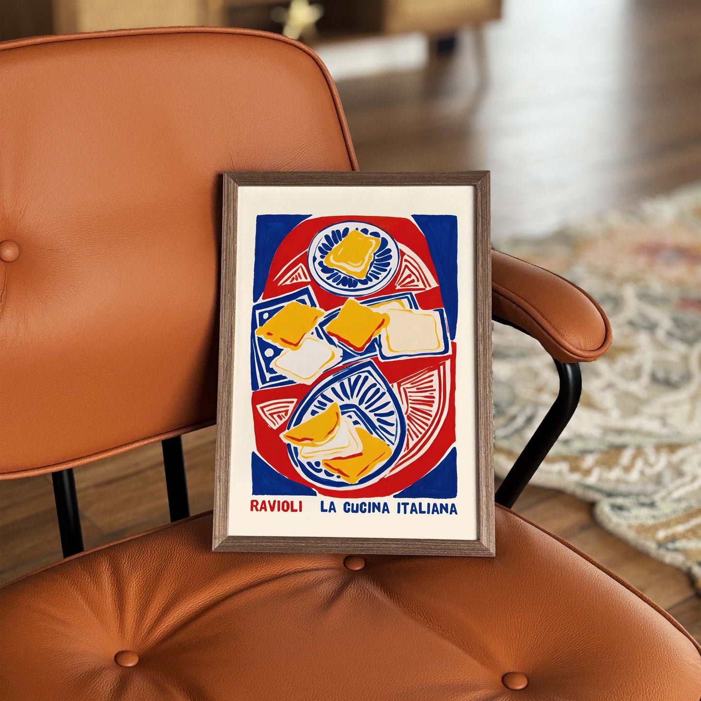 Italian Ravioli Wall Art Print