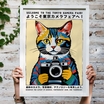 Japanese Tokyo Camera Poster