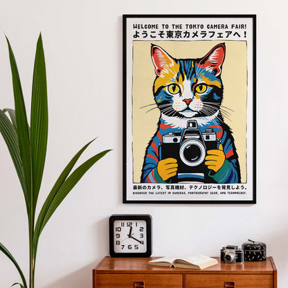 Japanese Tokyo Camera Poster