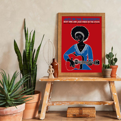 Jazz On The Mississippi Poster