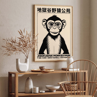 Jigokudani Monkey Park Print