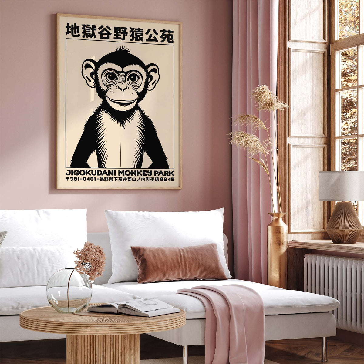 Jigokudani Monkey Park Print