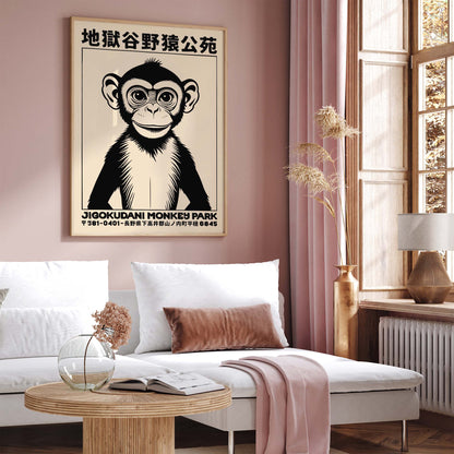 Jigokudani Monkey Park Print
