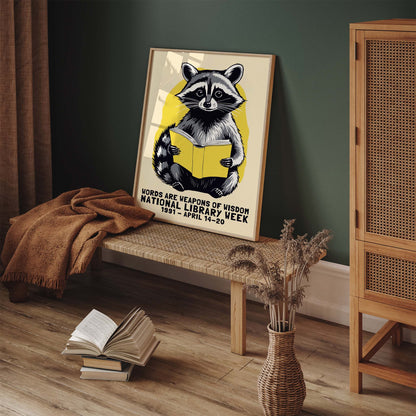 Library Wisdom Wall Art Print