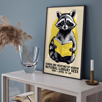 Library Wisdom Wall Art Print