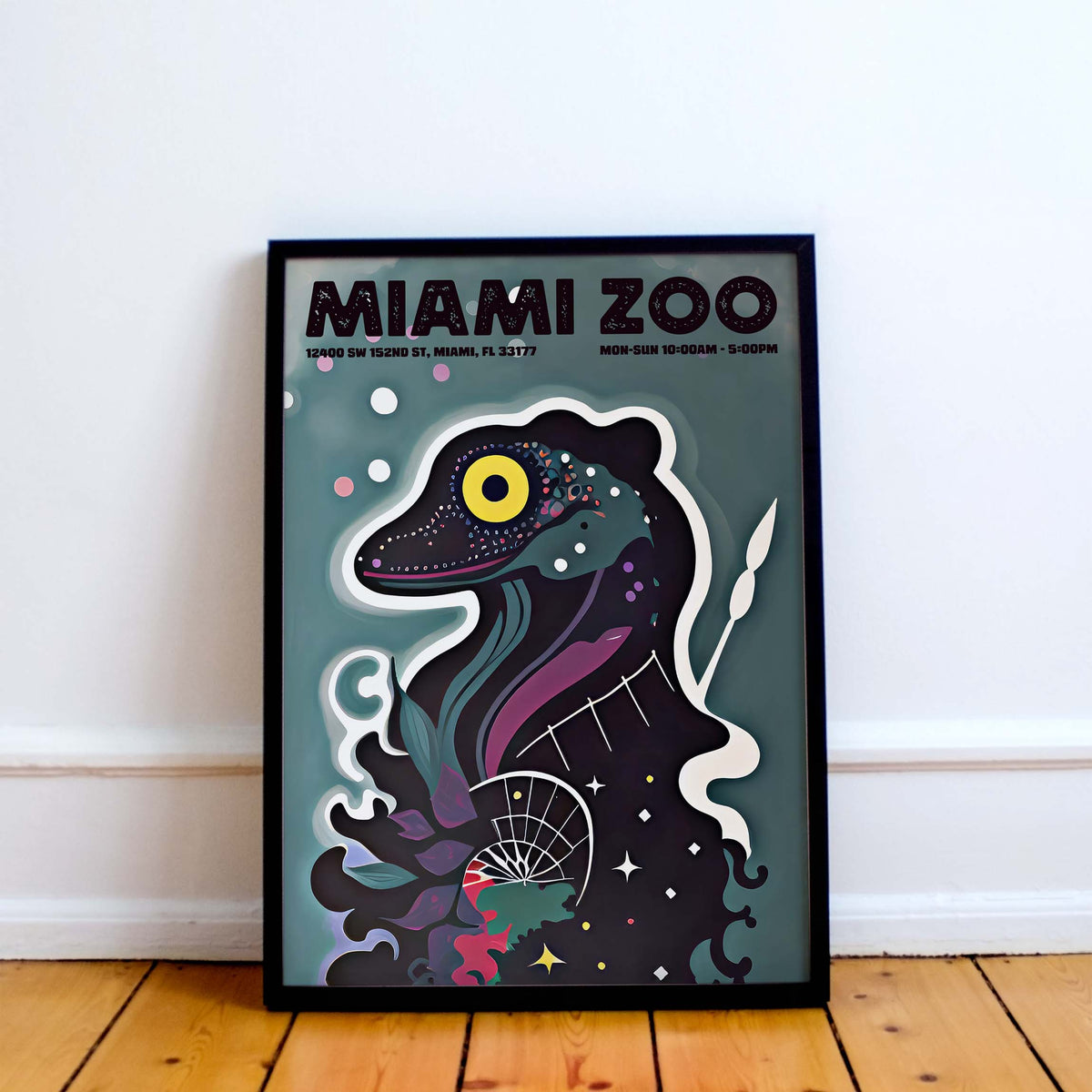 Miami Zoo Wall Art Print