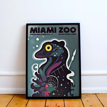 Miami Zoo Wall Art Print