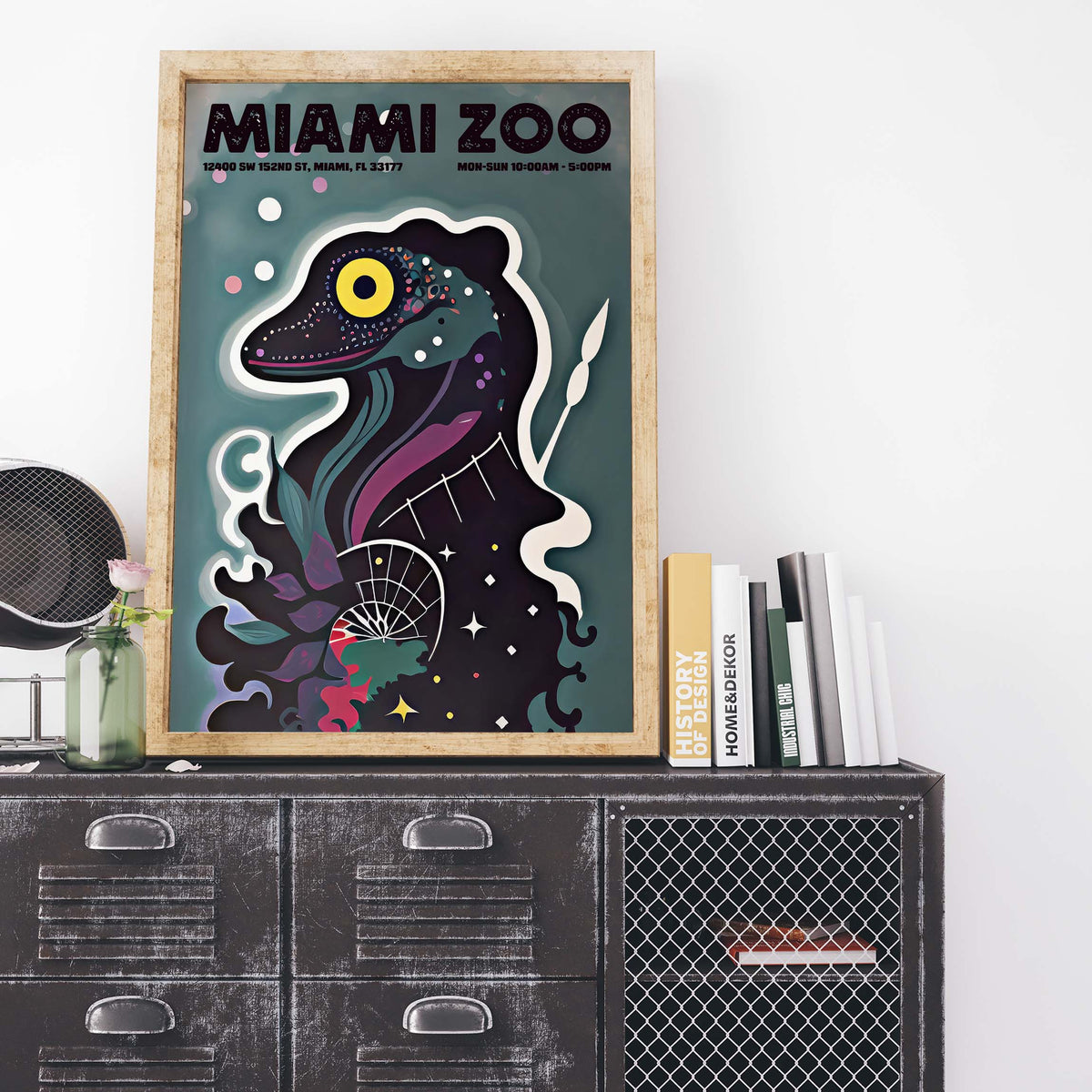 Miami Zoo Wall Art Print