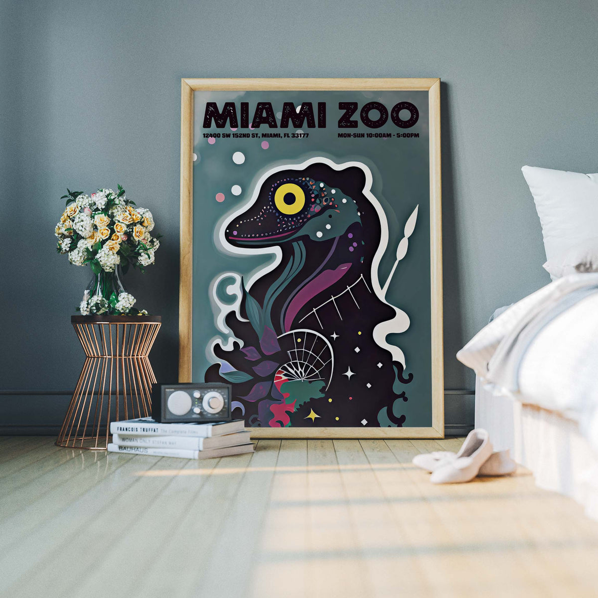 Miami Zoo Wall Art Print