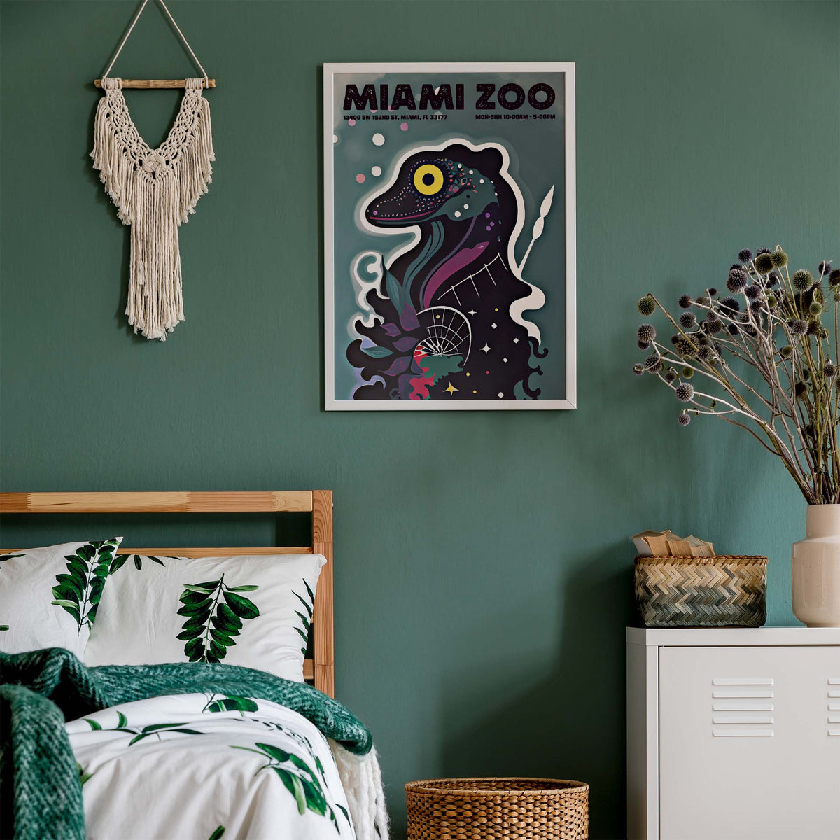 Miami Zoo Wall Art Print