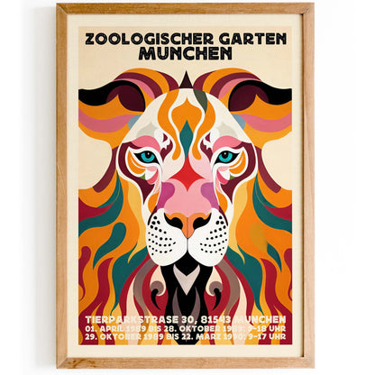Munich Tiger Poster Print