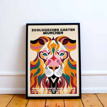 Munich Tiger Poster Print
