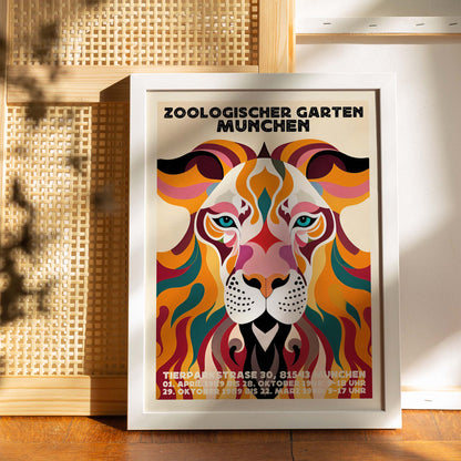 Munich Tiger Poster Print