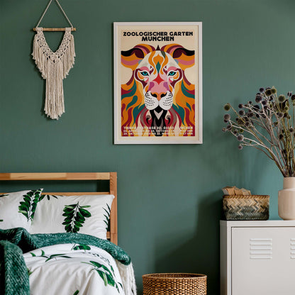 Munich Tiger Poster Print