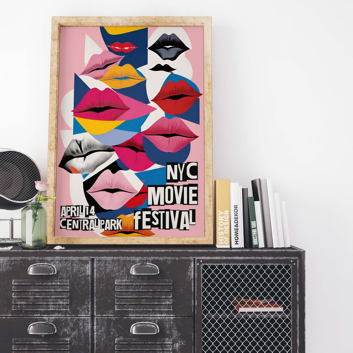 NYC Movie Festival Poster Wall Art