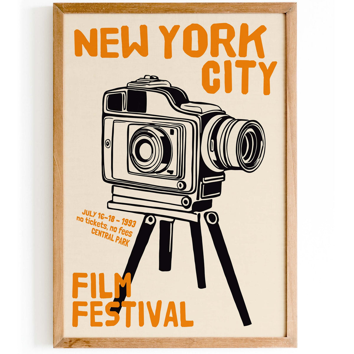 New York City Film Print