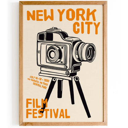 New York City Film Print