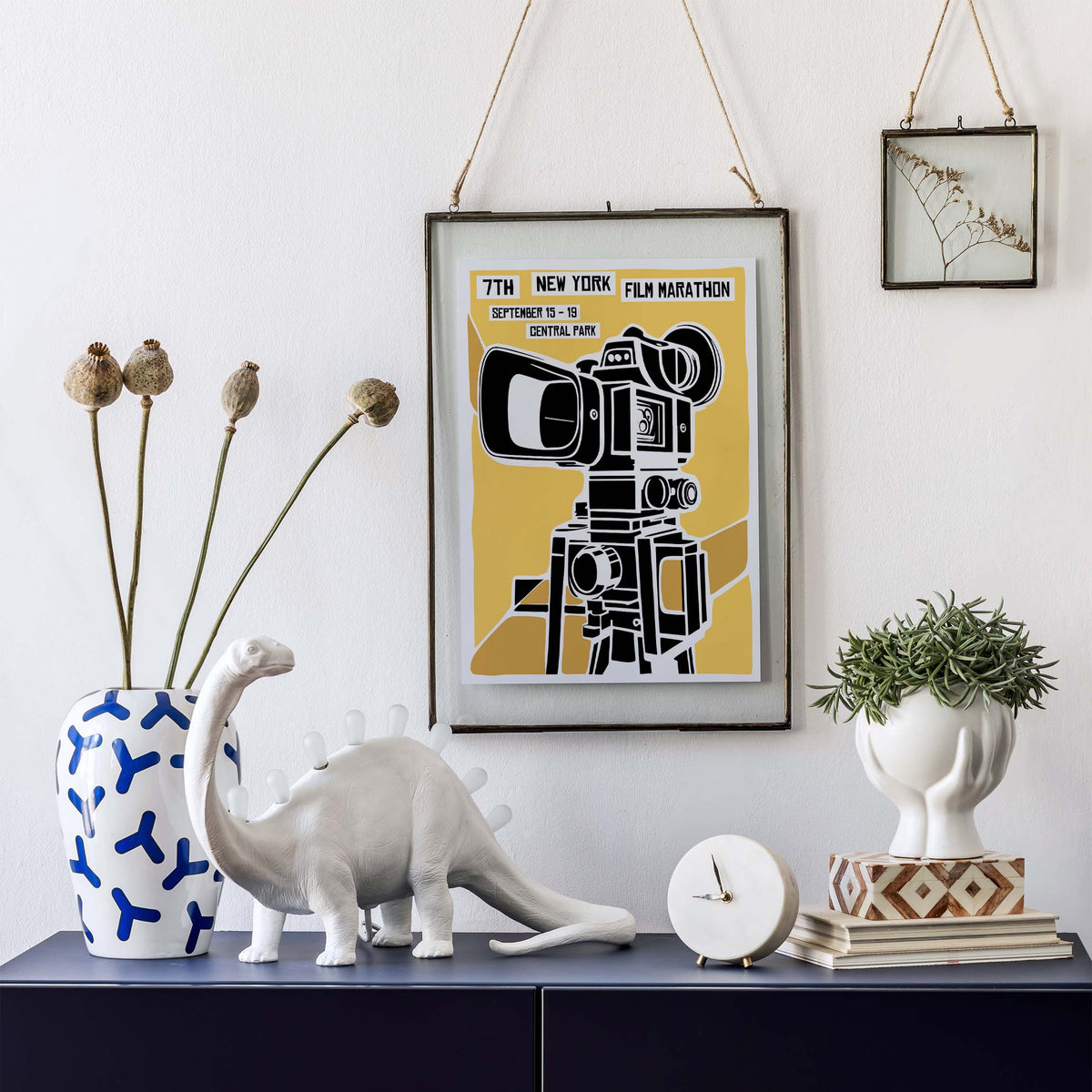 New York Film Marathon Poster Print