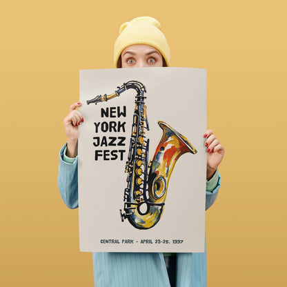 New York Jazz Festival Poster Print