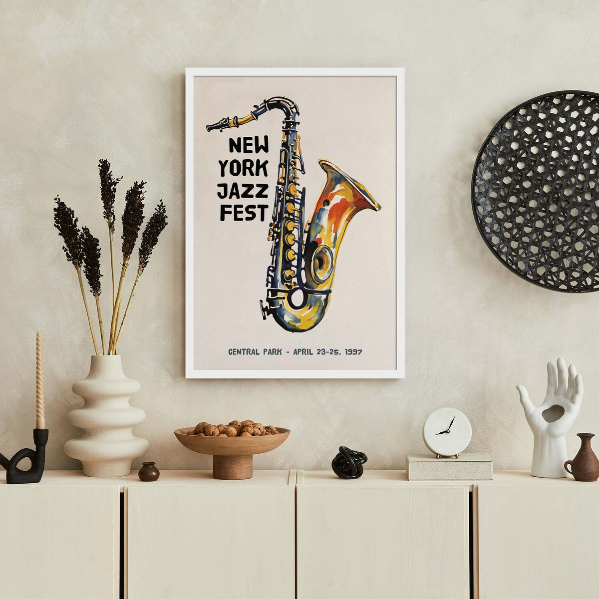 New York Jazz Festival Poster Print