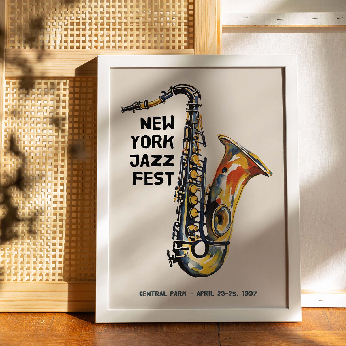 New York Jazz Festival Poster Print