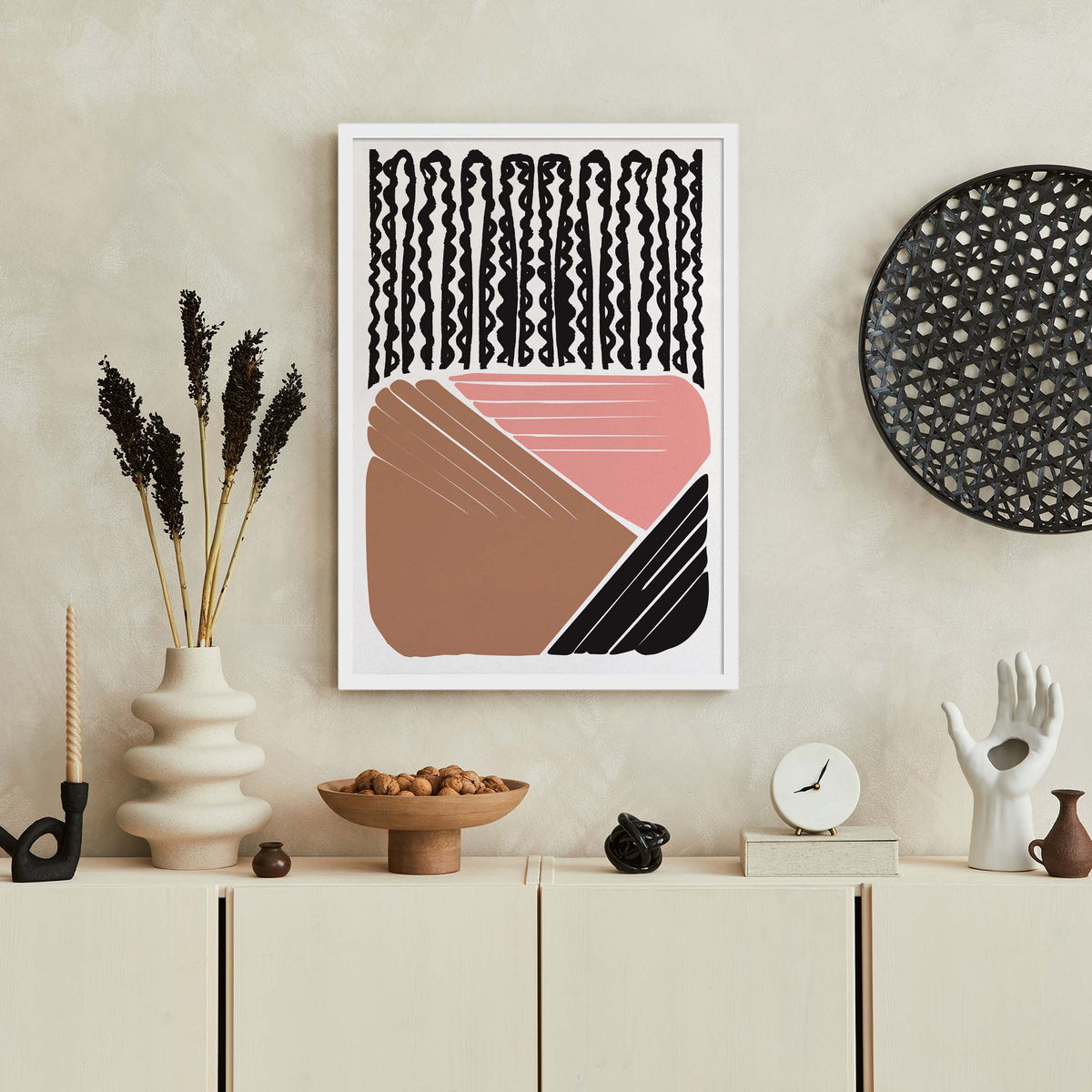 Organic Shapes Wall Print