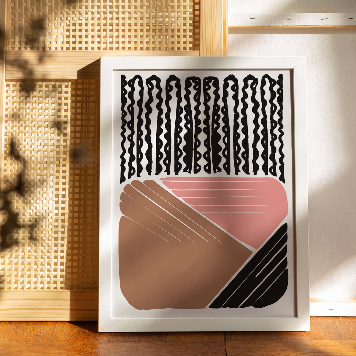 Organic Shapes Wall Print