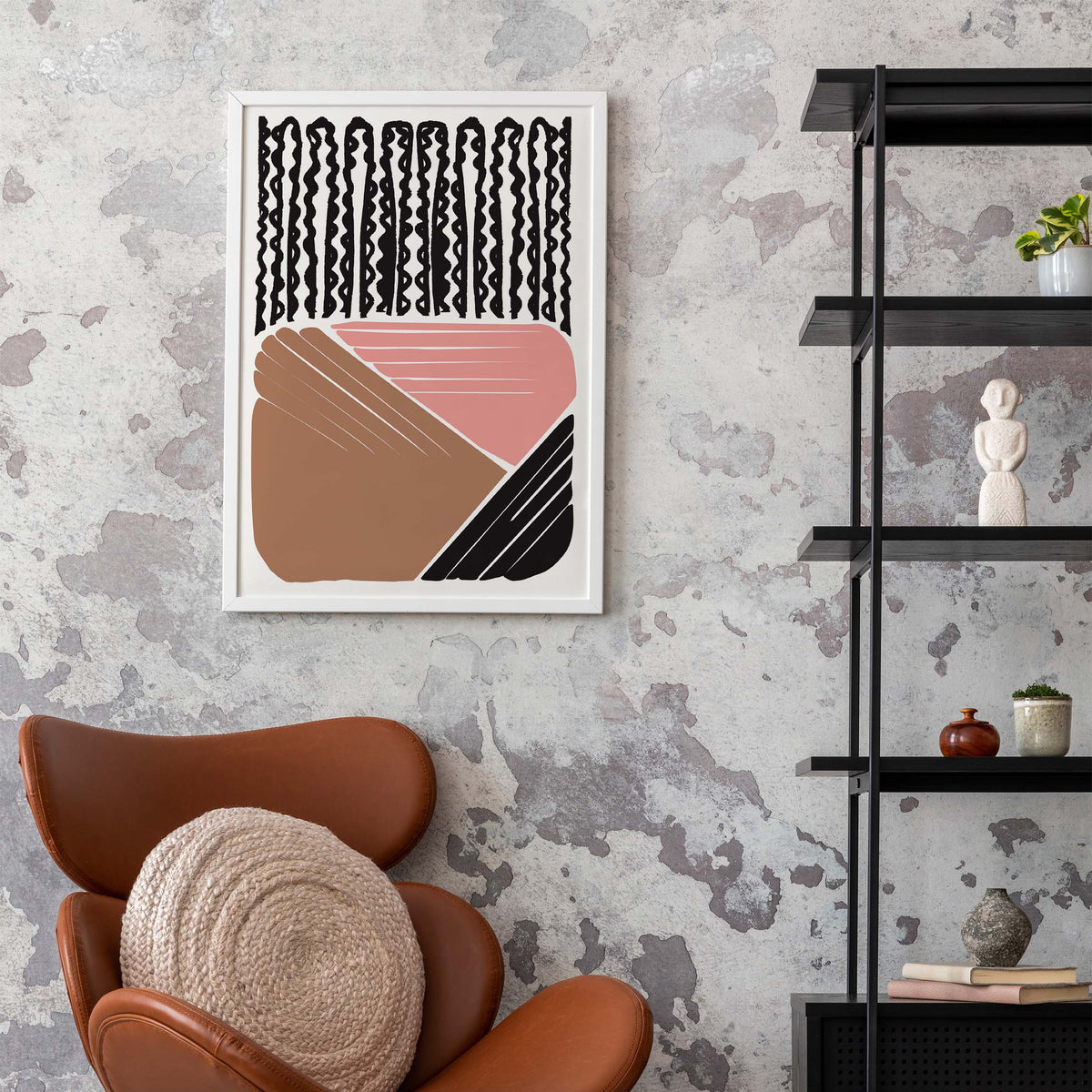 Organic Shapes Wall Print