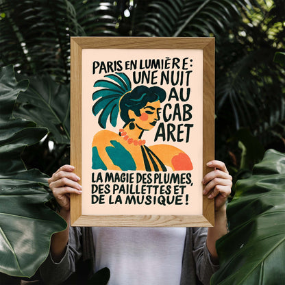 Paris Cabaret Art Poster