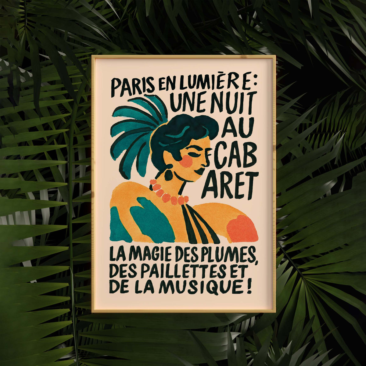 Paris Cabaret Art Poster