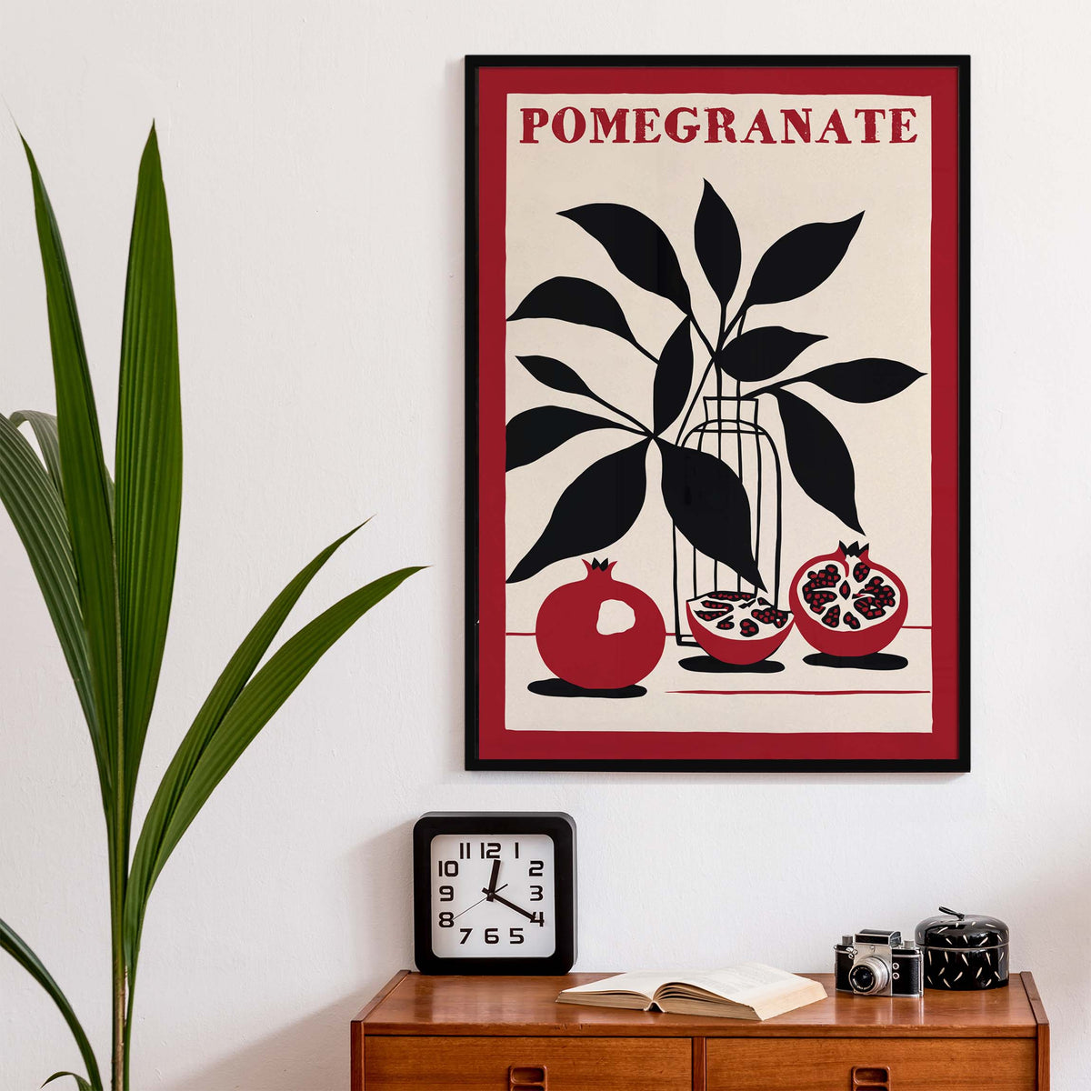 Pomegranate Botanical Poster