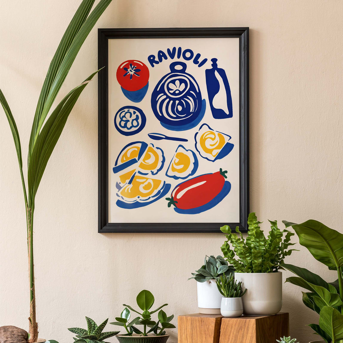 Ravioli Italian Food Poster Print