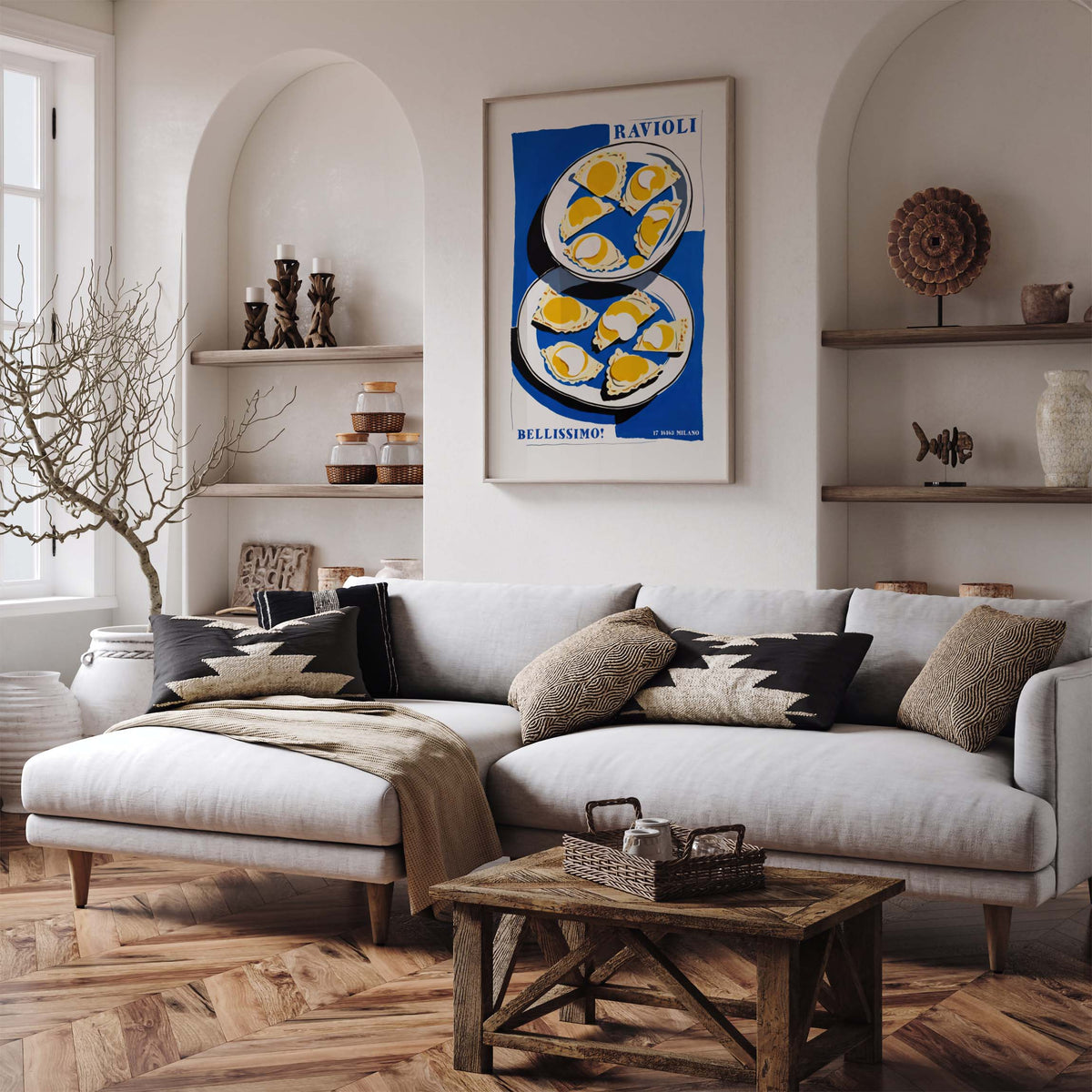 Ravioli Italian Food Wall Art