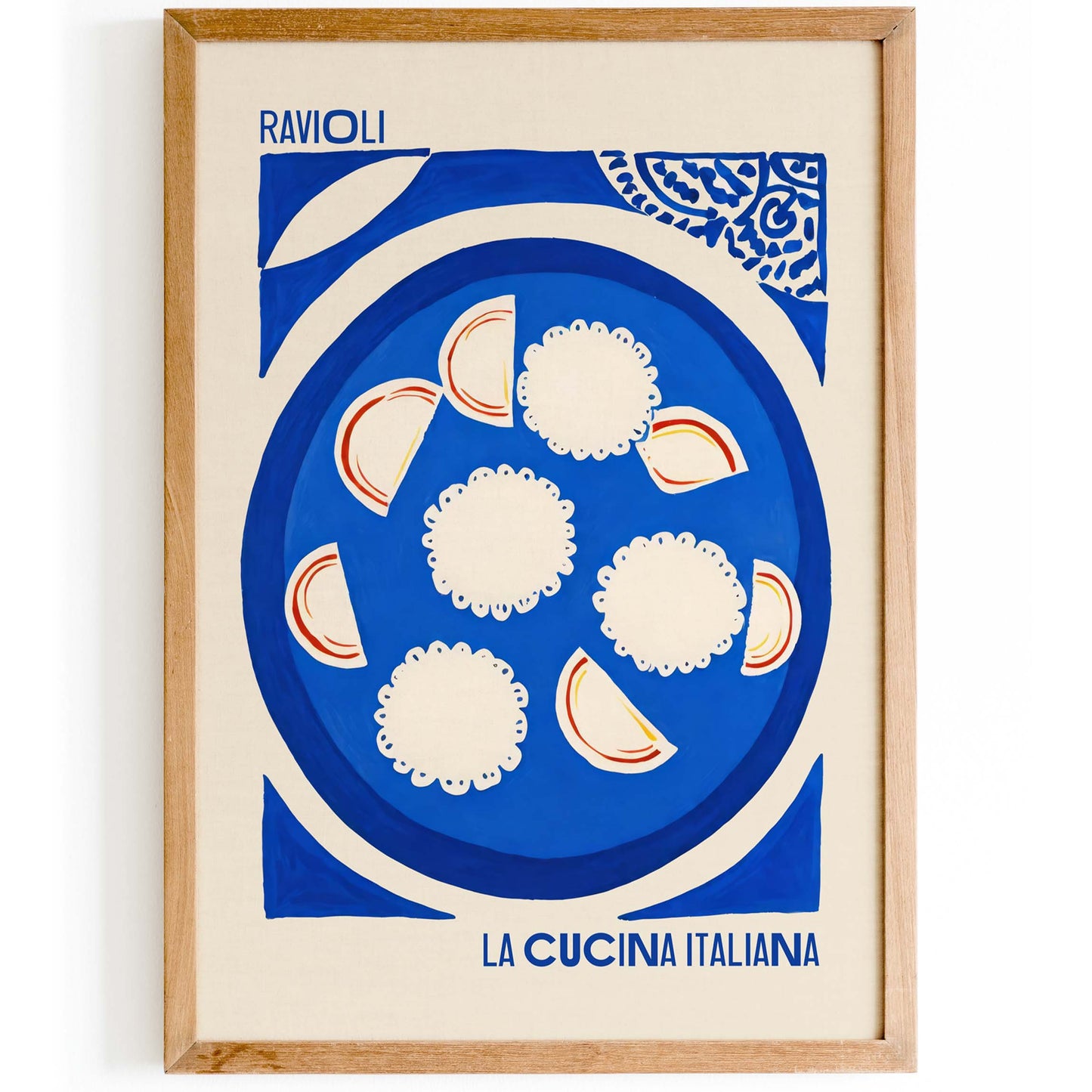 Ravioli Italian Kitchen Wall Art