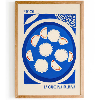 Ravioli Italian Kitchen Wall Art