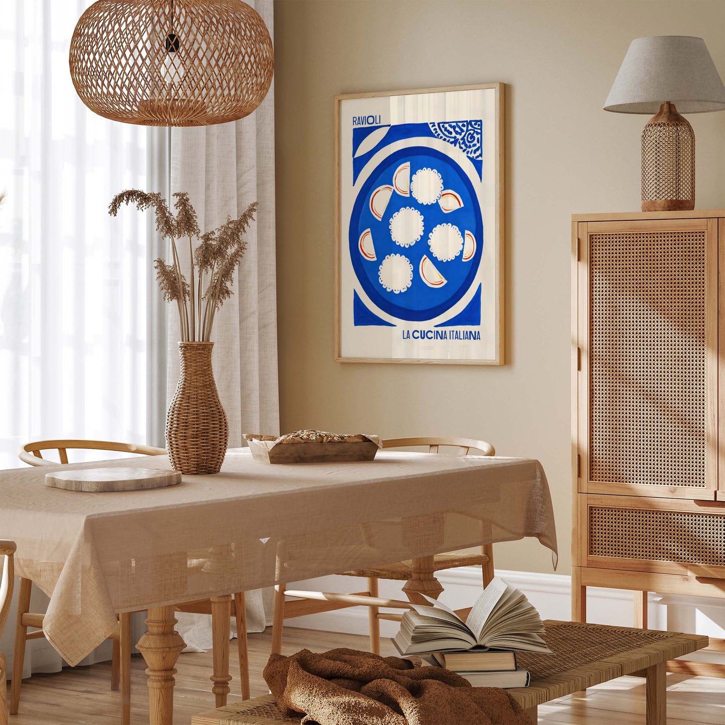 Ravioli Italian Kitchen Wall Art