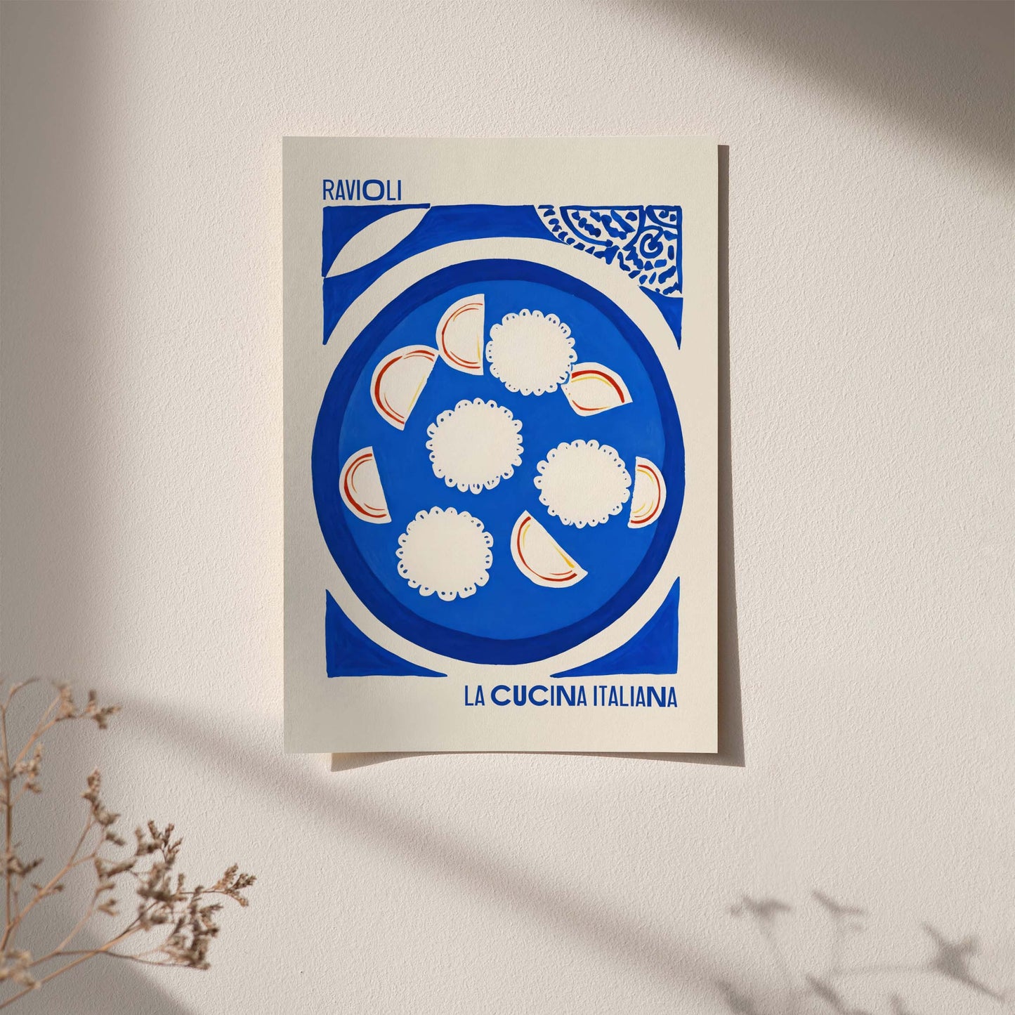 Ravioli Italian Kitchen Wall Art