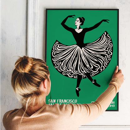 San Francisco Ballet Poster Wall Art