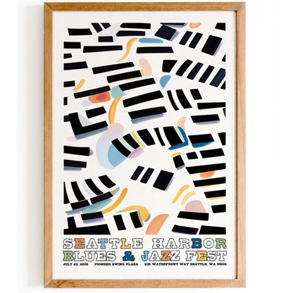 Seattle Harbor Jazz Festival Poster