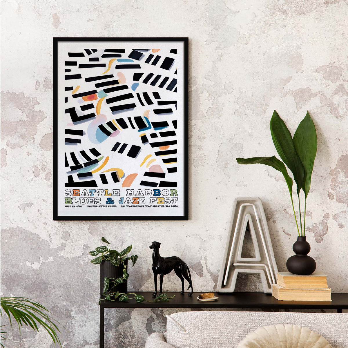 Seattle Harbor Jazz Festival Poster
