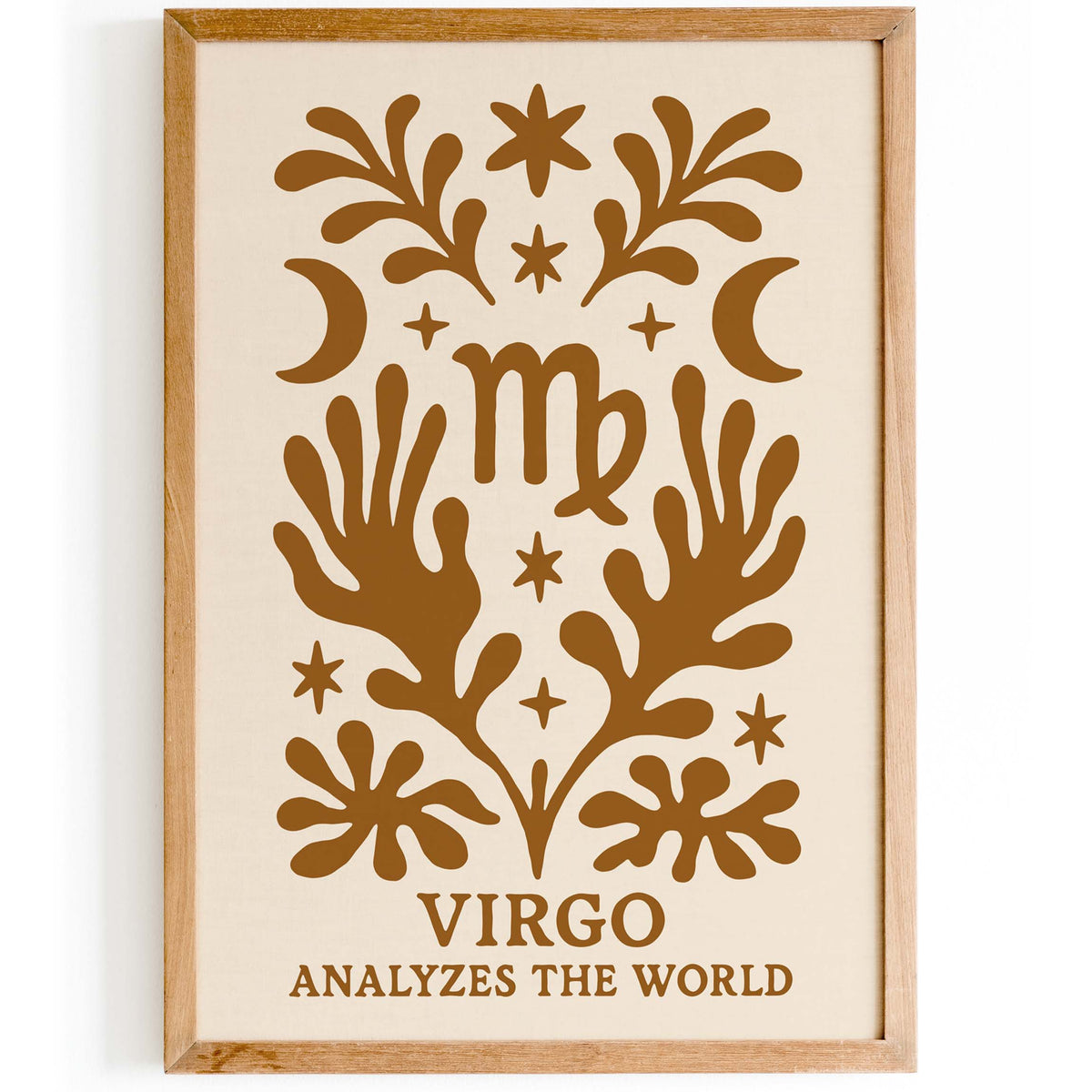 Virgo Astrology Zodiac Wall Art