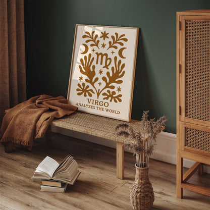 Virgo Astrology Zodiac Wall Art