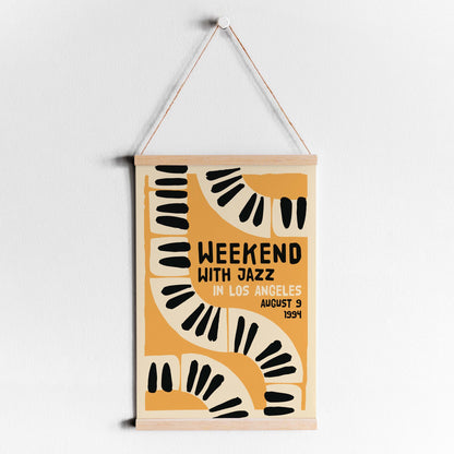 Weekend Jazz Los Angeles Poster