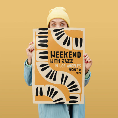 Weekend Jazz Los Angeles Poster