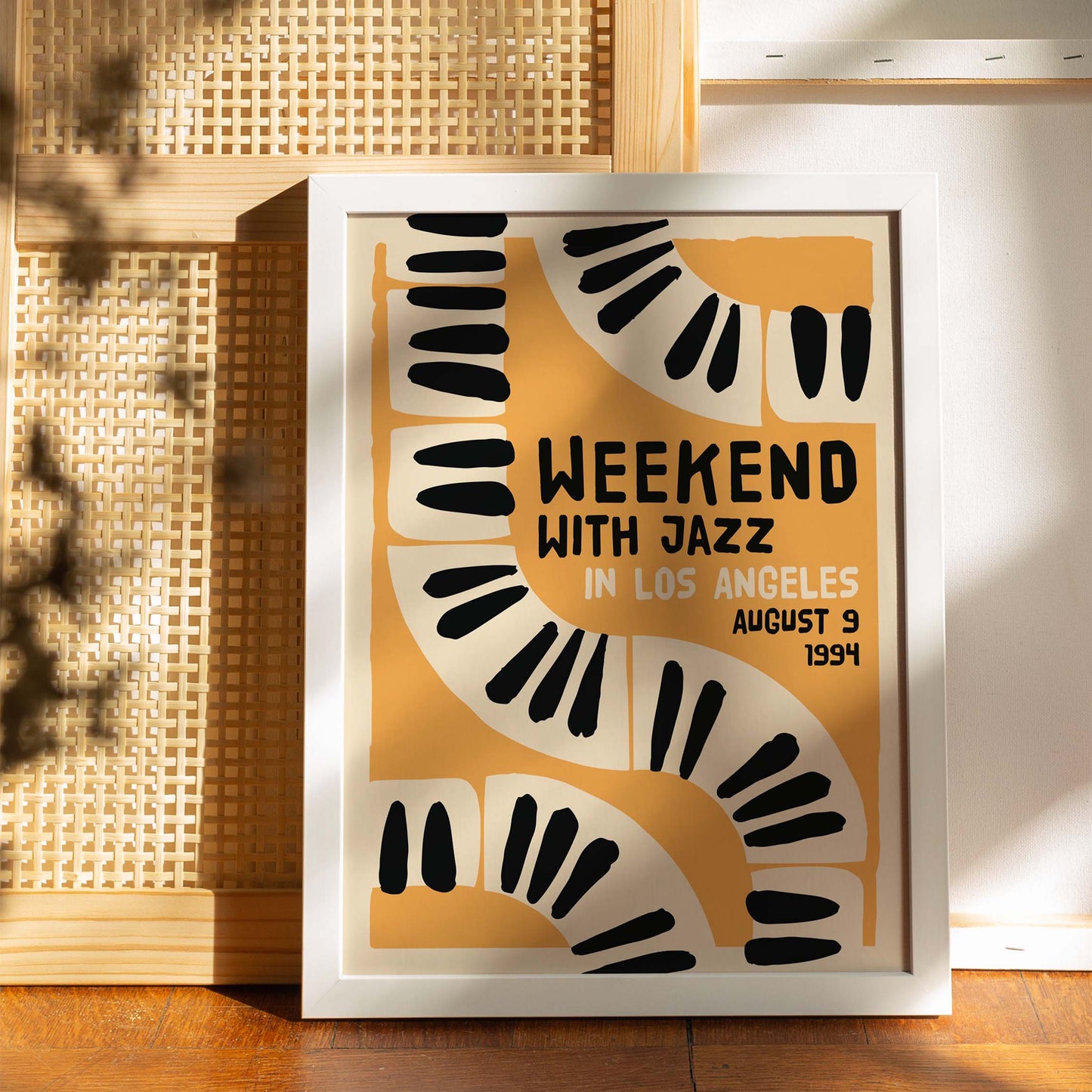 Weekend Jazz Los Angeles Poster