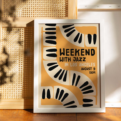 Weekend Jazz Los Angeles Poster