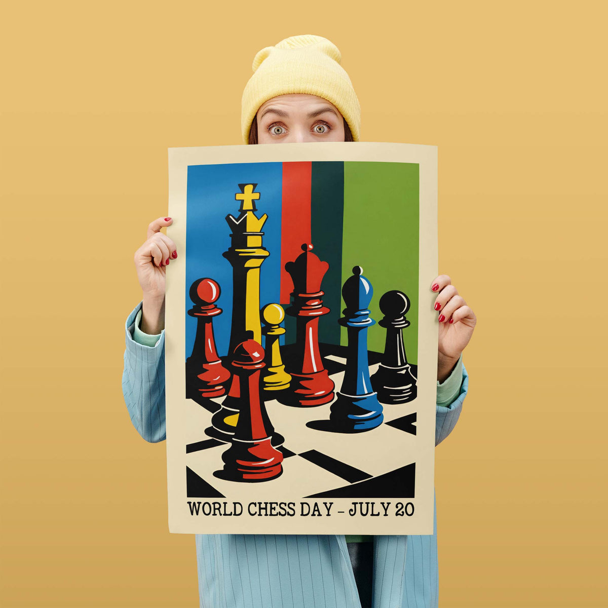 World Chess Day Poster Print