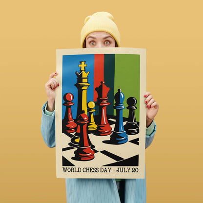 World Chess Day Poster Print