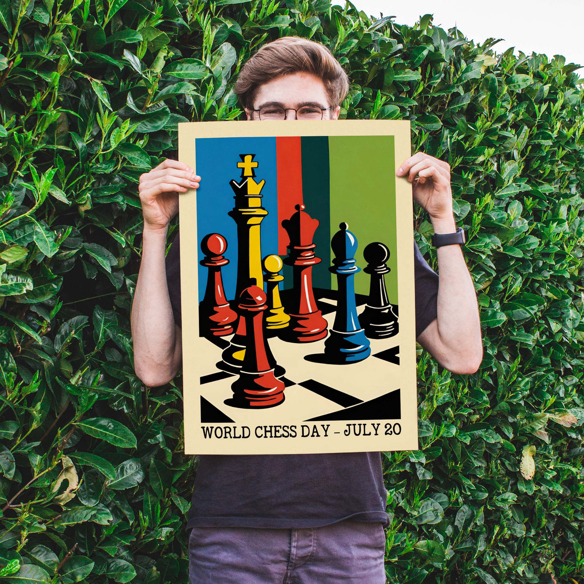 World Chess Day Poster Print